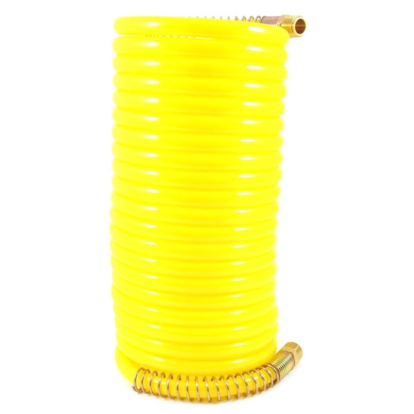 Forney Recoil Air Hose, Yellow, 3/8 in x 25ft 75425 - main